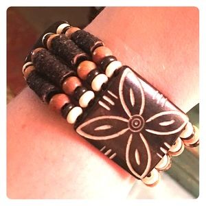 Wooden African Bracelet